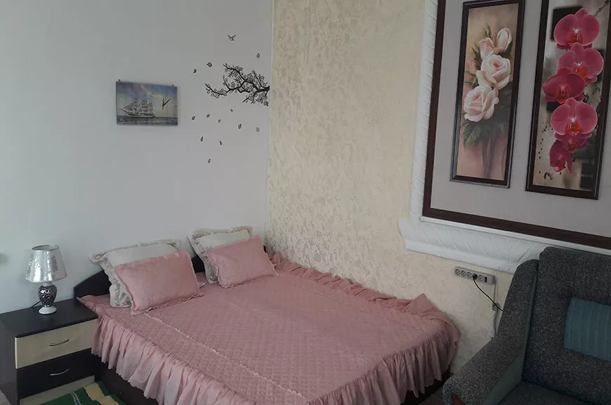 Студия. Гостевой дом «Медовый месяц». Саки