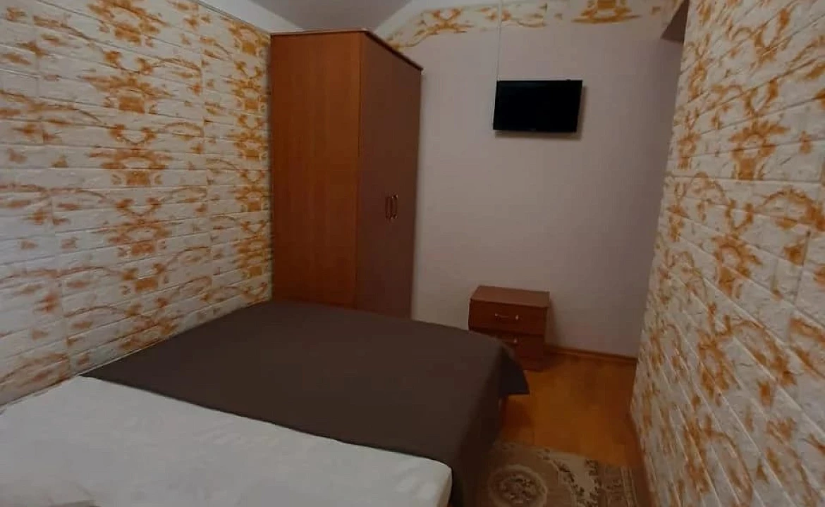 Двухместный номер люкс, от 1 до 2 гостей, двуспальная кровать, балкон, вид на море. Гостевой дом "Горная лаванда". Лазаревское