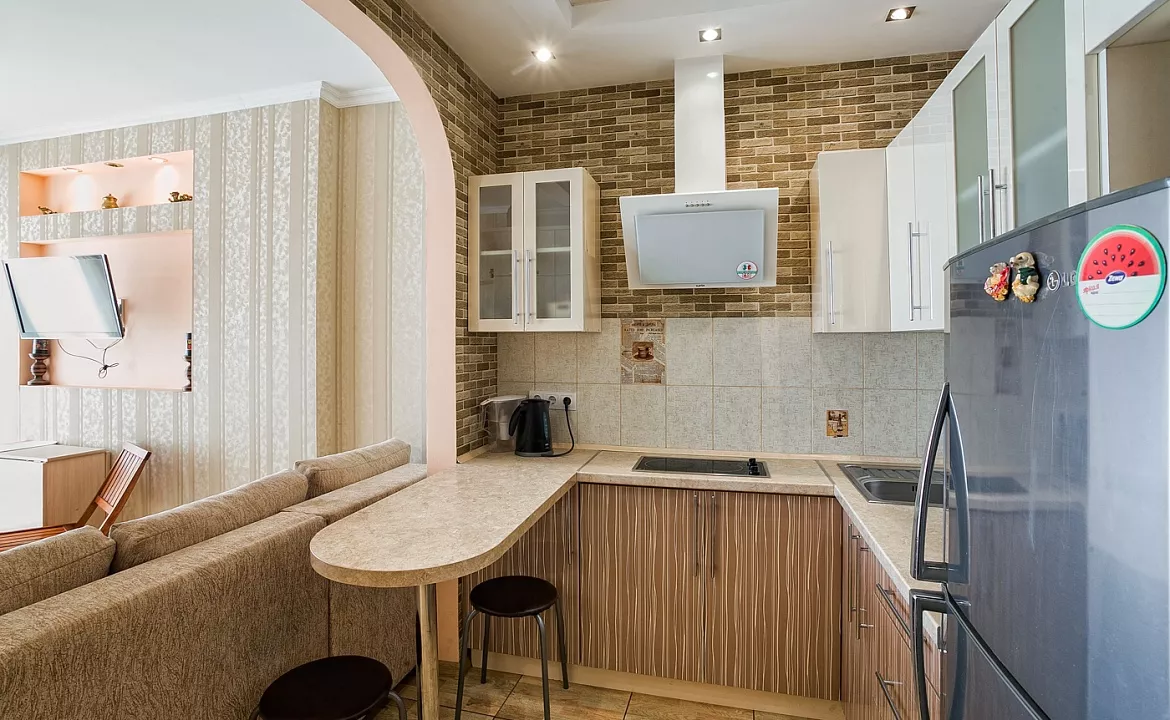 Квартира-студио №16. Квартира в многоквартирном доме Видовые апартаменты в Мисхоре. Кореиз Квартира-студио №16. Квартира в многоквартирном доме Видовые апартаменты в Мисхоре. Кореиз