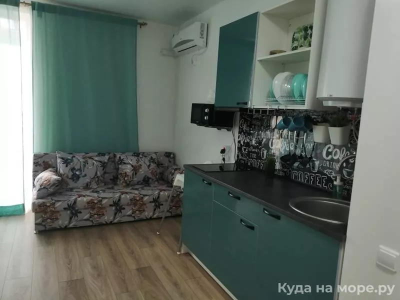 . Уютная студия "Мария" с бассейнами во дворе . Сукко