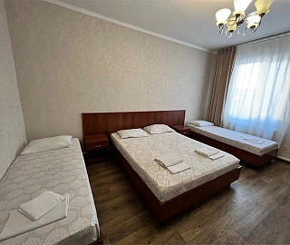 Четырехместный номер стандарт категории. Апарт-отель Самара. 