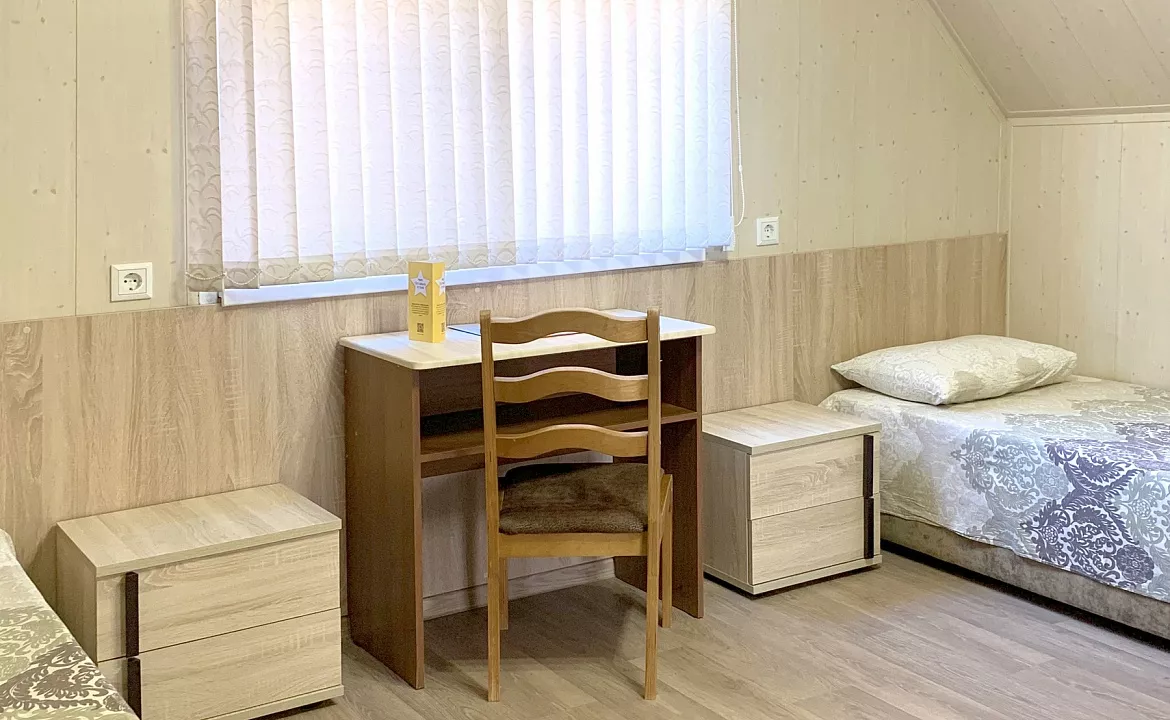 Двухместный номер с отдельными кроватями. Гостевой комплекс "Буэнос Диас". Совет-Квадже