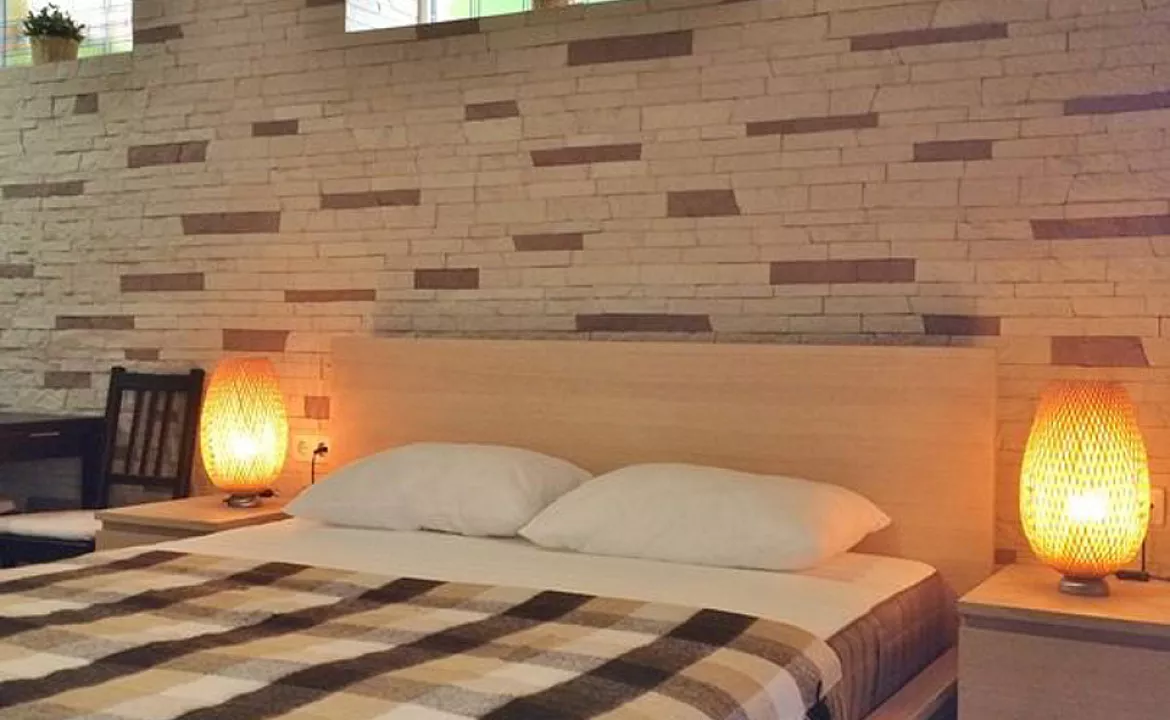 Четырёхместный двухкомнатный номер с террасой. Гостевой дом Pa&Spa. Анапа