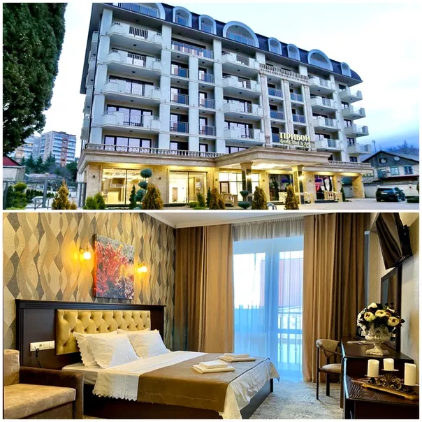 . Отель Гранд отель & SPA «Прибой» ★★★★ . Гостиницы и отели Лазаревского