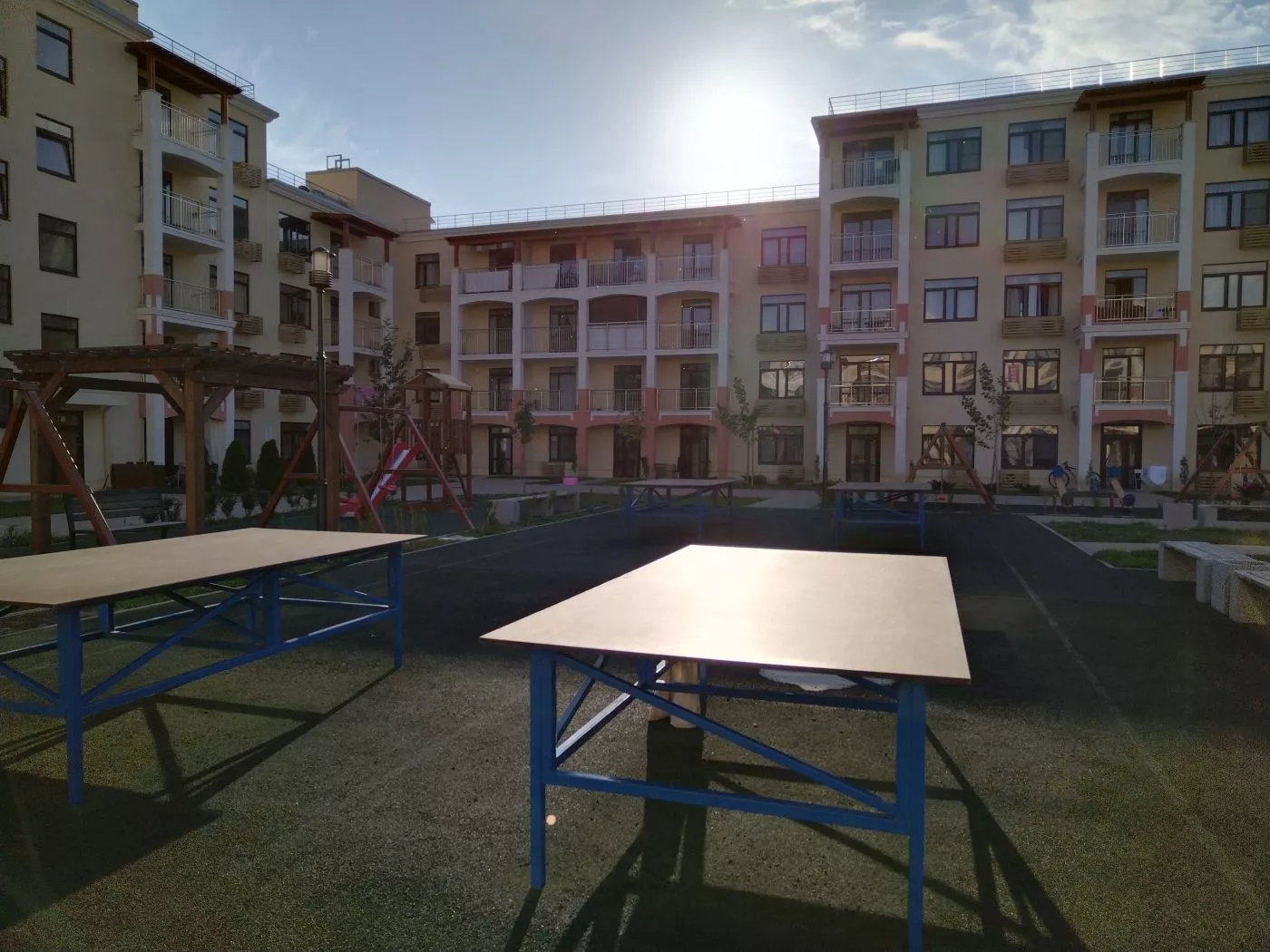 . Уютная студия "Мария" с бассейнами во дворе . Сукко