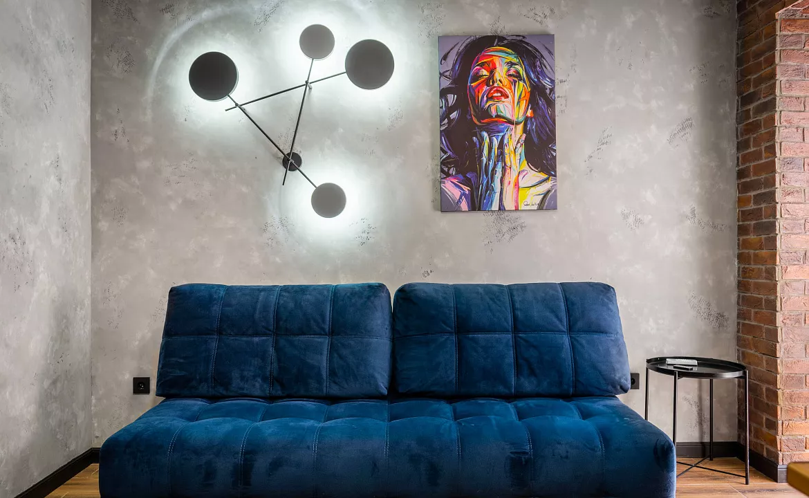 Студия с видом на Олимпийский парк. Апартаменты Deluxe ЖК Санни Хилл. Адлер