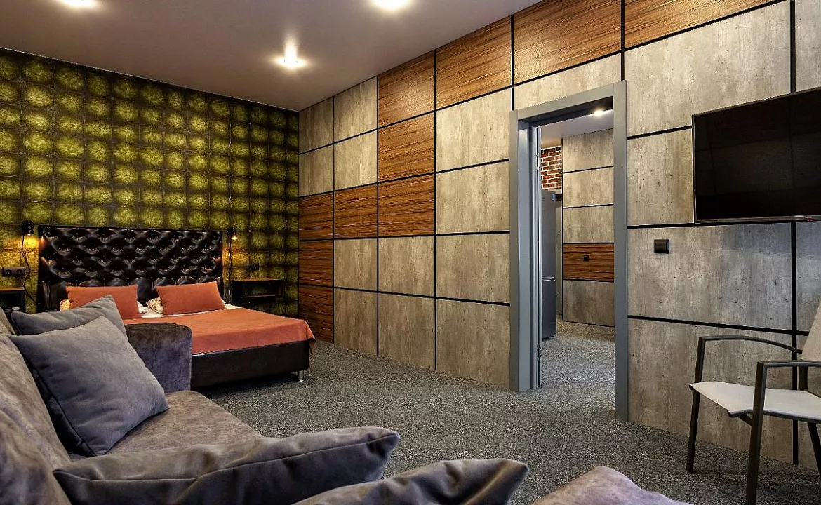 Номер Апартаменты с балконом и видом на море. Отель «БРЮТ». Геленджик