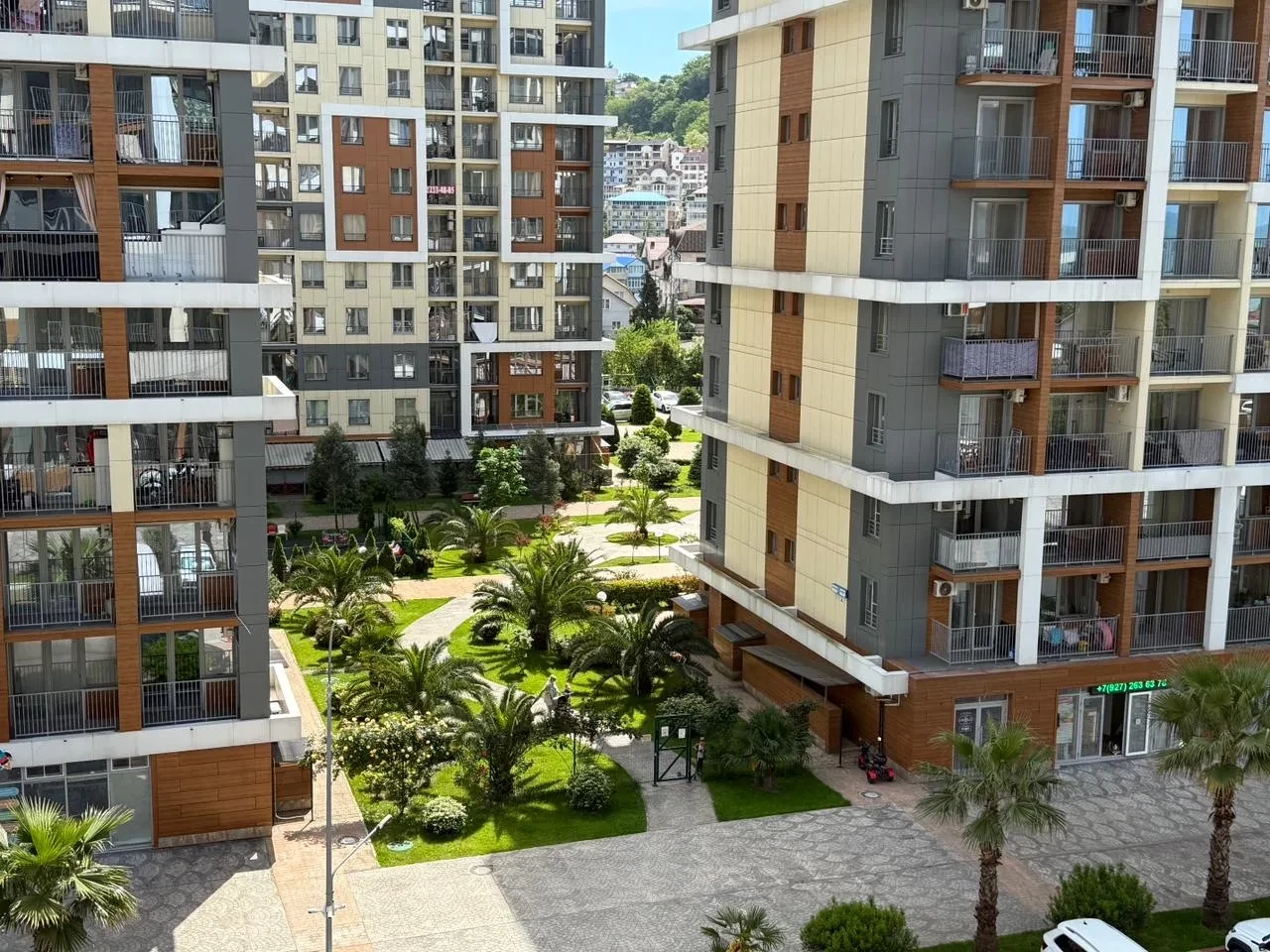 . Светлая квартира с террасой и морем. Дагомыс