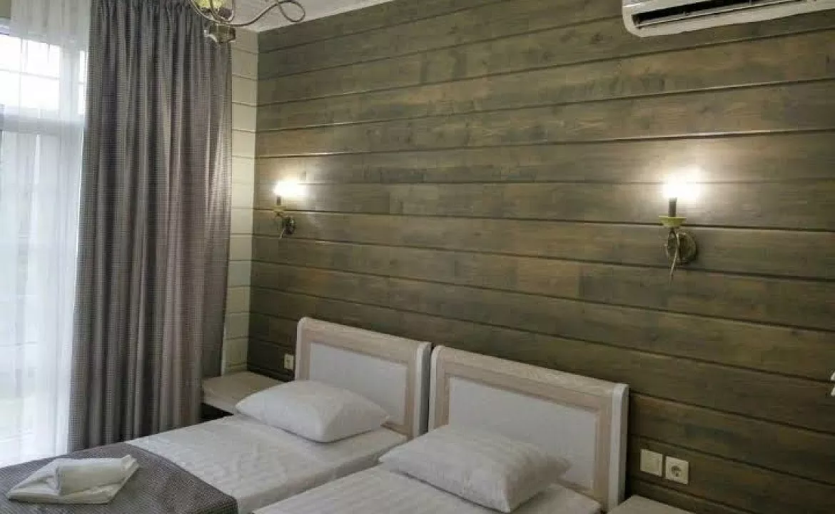 Номер с раздельными кроватями . Гостиница Гагра. Гагра