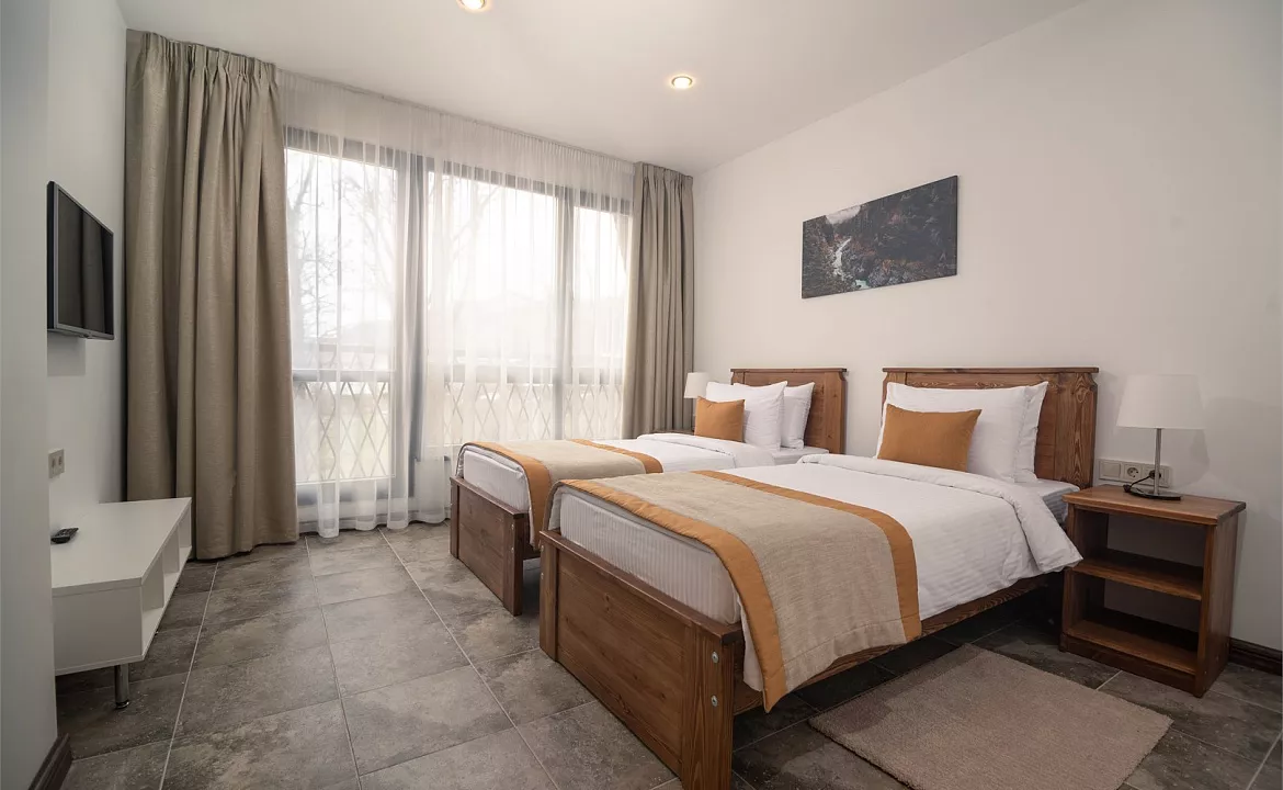 Улучшенные апартаменты. Апарт-отель "Лес-Forest". Красная Поляна