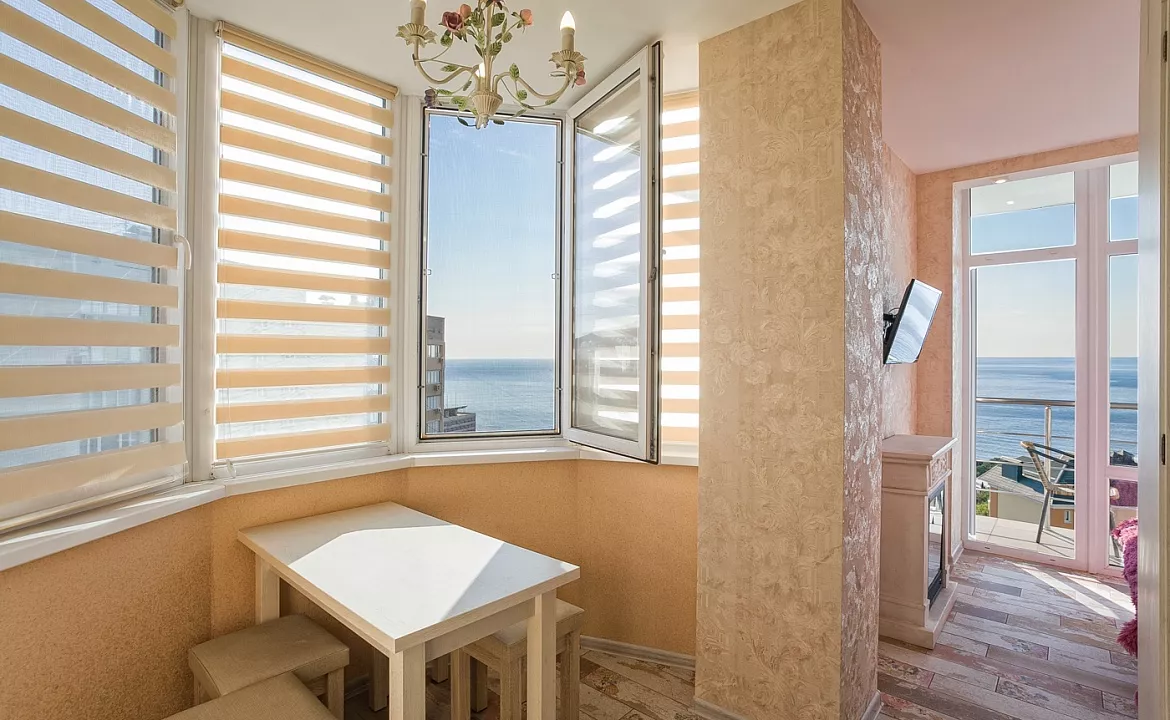 Квартира-студио №30. Квартира в многоквартирном доме Видовые апартаменты в Мисхоре. Кореиз Квартира-студио №30. Квартира в многоквартирном доме Видовые апартаменты в Мисхоре. Кореиз