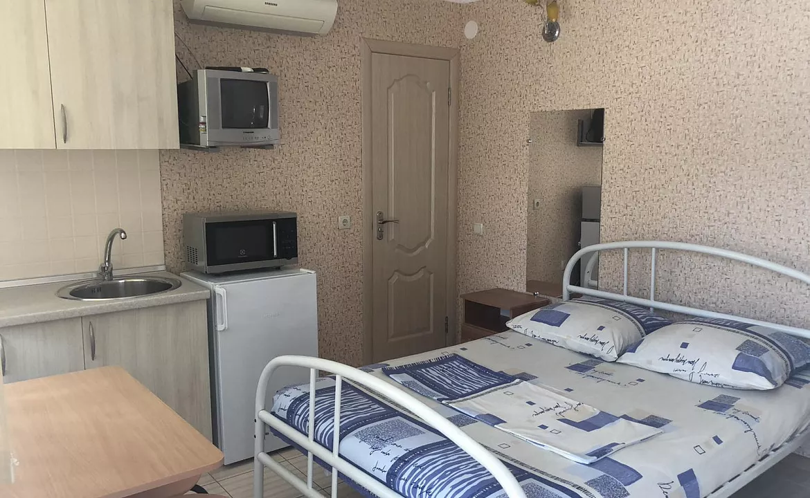 Двухместный номер с 1 кроватью и мини-кухней. Гостевой дом АнНи. Гаспра