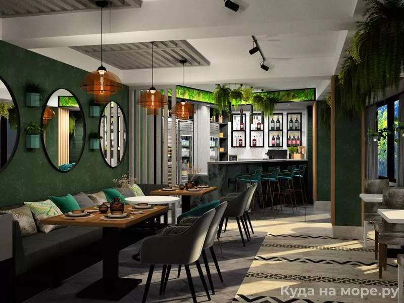 . Отель "Green Hills" в Новомихайловском. Новомихайловский . Отель "Green Hills" в Новомихайловском. Новомихайловский