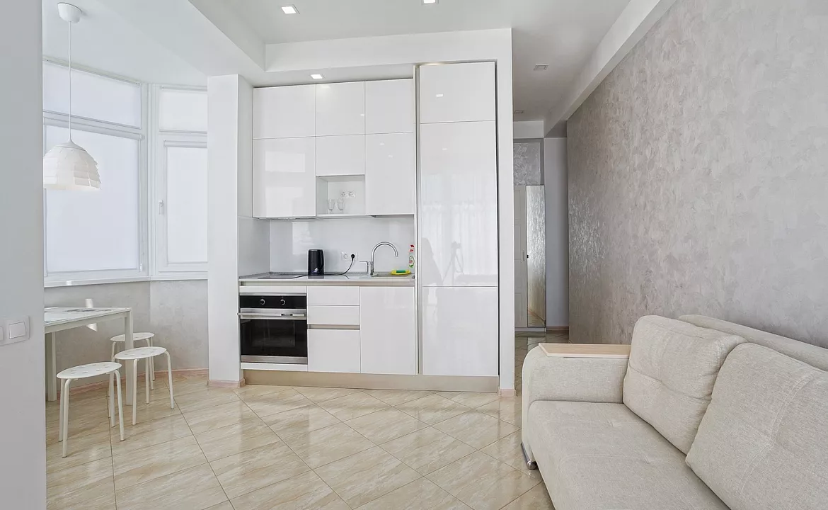 Квартира-студио №31. Квартира в многоквартирном доме Видовые апартаменты в Мисхоре. Кореиз Квартира-студио №31. Квартира в многоквартирном доме Видовые апартаменты в Мисхоре. Кореиз