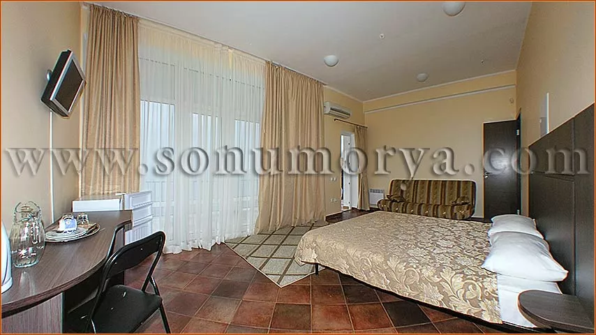 Трехместный с видом на море. Апарт-отель «Сон у моря». Алупка