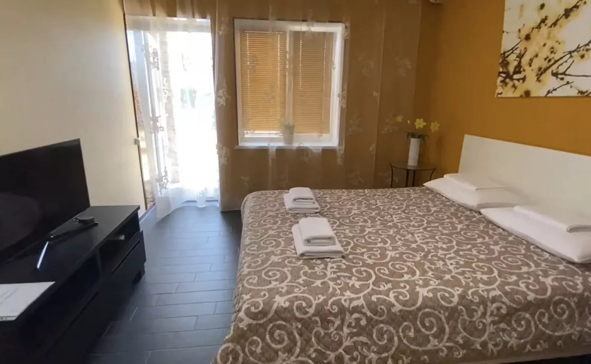 Четырёхместный двухкомнатный номер с террасой. Гостевой дом Pa&Spa. Анапа