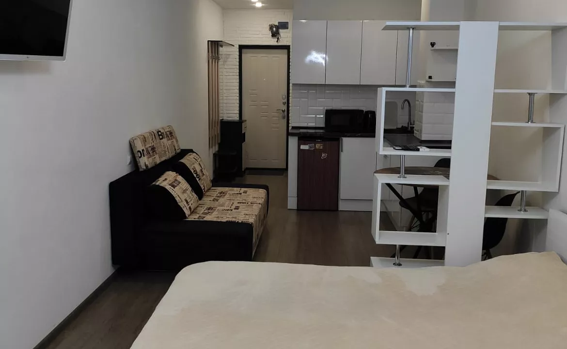 Студия. Квартира в многоквартирном доме Студия на Светлане. Сочи