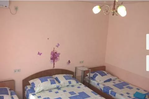 4-х местный номер Стандарт. Гостевой дом «Зелёный дворик». Архипо-Осиповка