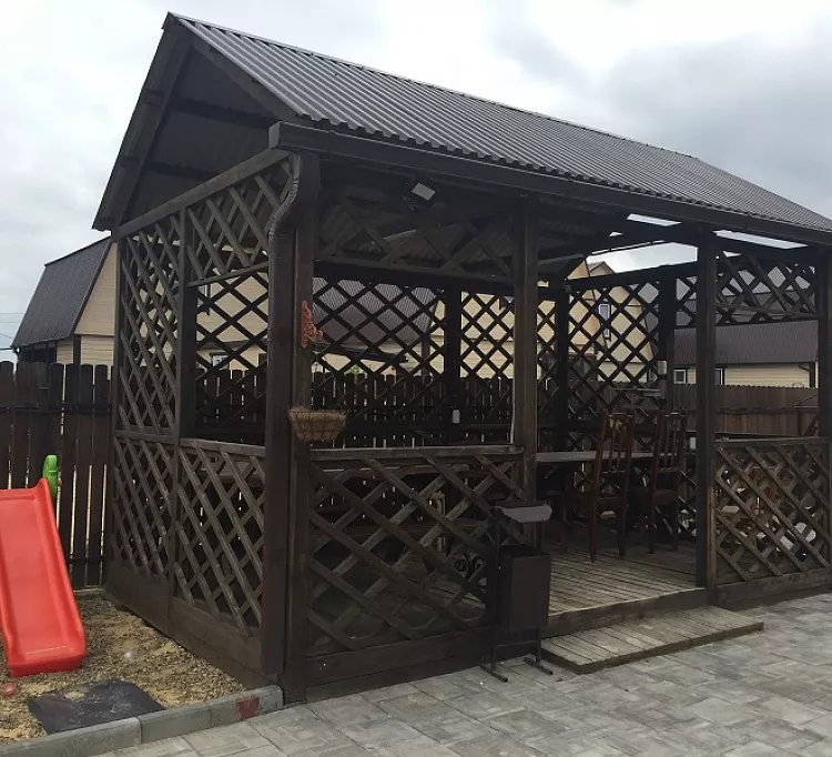 . Дом под ключ Курортная 137. Голубицкая