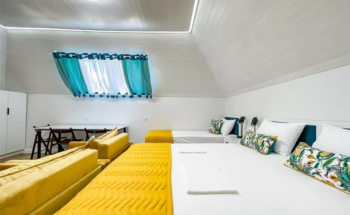 Стандарт 3-х местный на 1-ом этаже. Отель Автор. Анапа