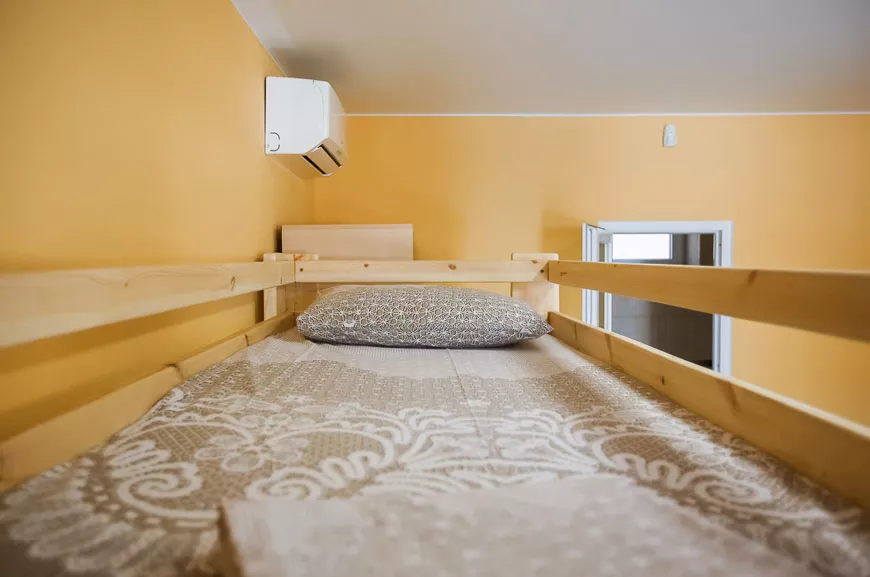 2-местный номер со вторым ярусом. Гостевой дом "Coral". Саки