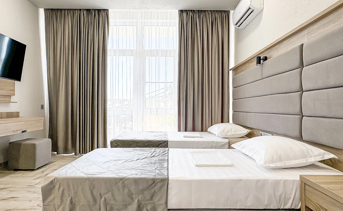 Корпус 2 Супер Люкс с видом на море. Anzhelina Family Hotel. Витязево