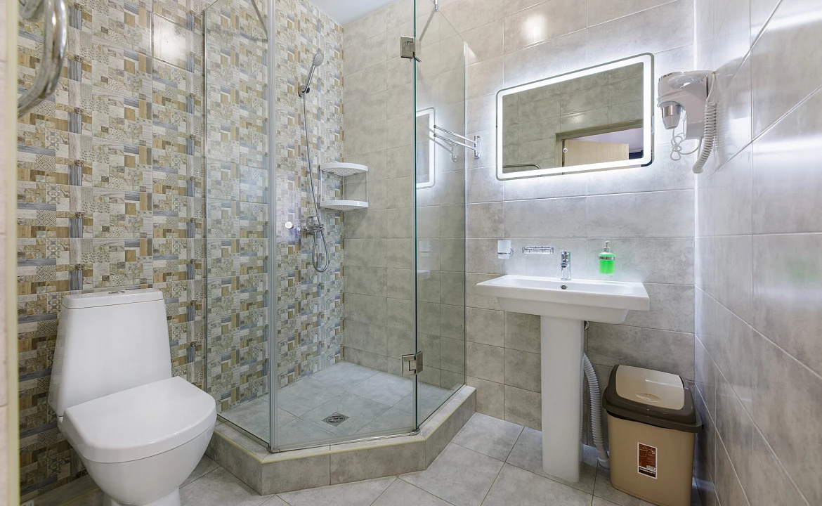 Семейные апартаменты 2-х комнатные. Отель "Alfa Summer". Анапа