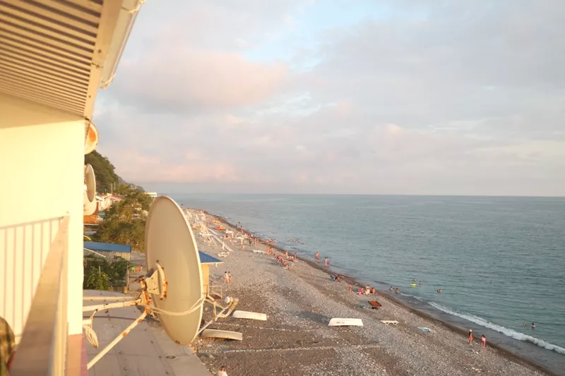 . Гостевой дом Эдем в Волконке. Лазаревское
