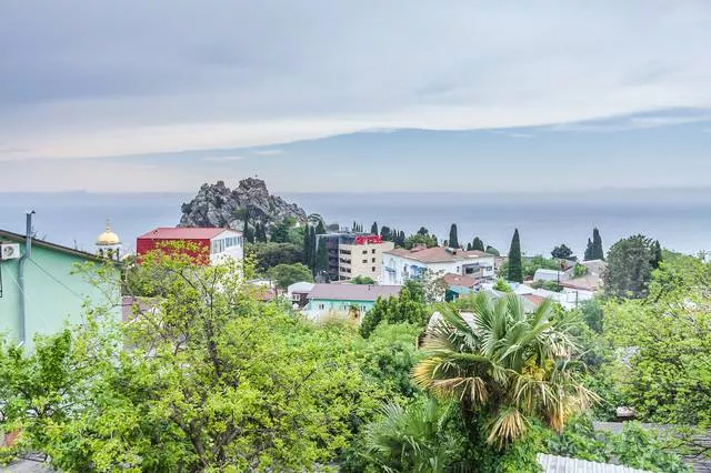 . Гостевой дом Пролетарская 12. Гурзуф