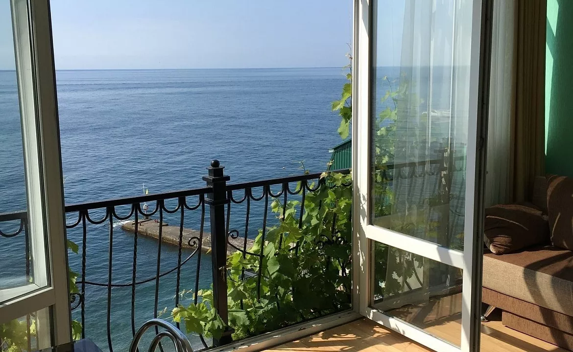 Семейный номер с французским балконом. Эллинг "Селена". Отрадное