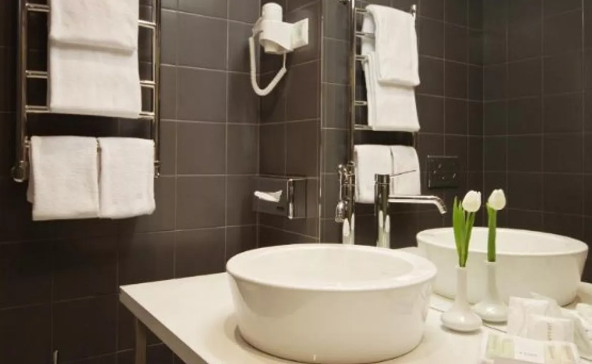 Стандартный двухместный номер с 1 кроватью или 2 отдельными кроватями. Отель Tulip Inn Роза Хутор. Красная Поляна