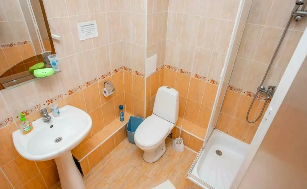 Трёхместный номер стандарт с доп местом. Отель Золотые барханы . Витязево Трёхместный номер стандарт с доп местом. Отель Золотые барханы . Витязево