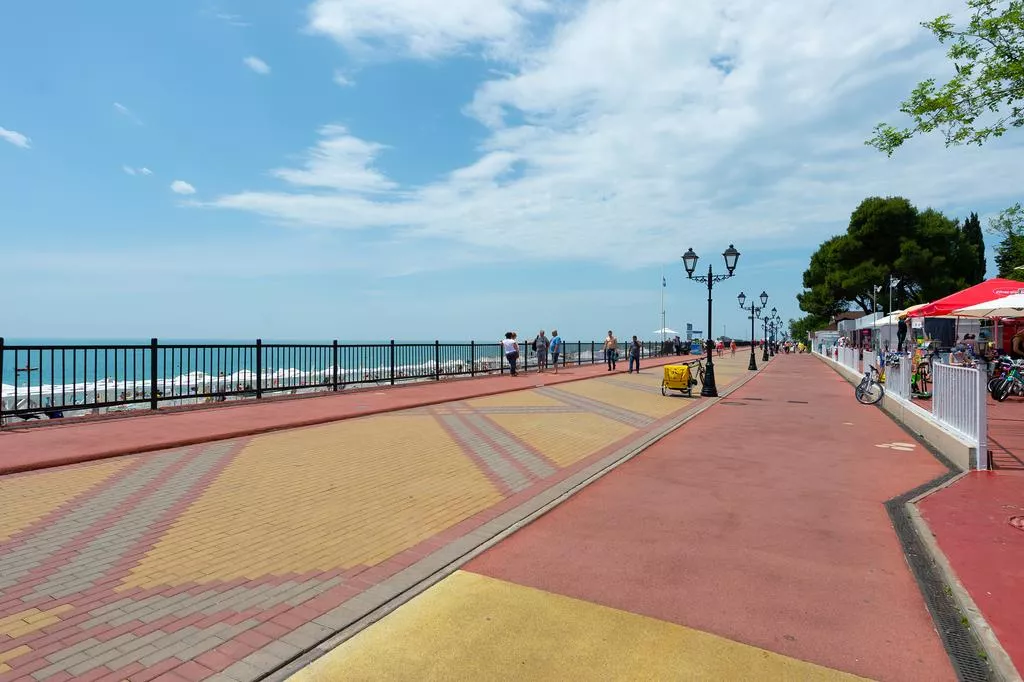 Апартаменты с видом на море. MODART Olympic Hotel & Beach. Адлер