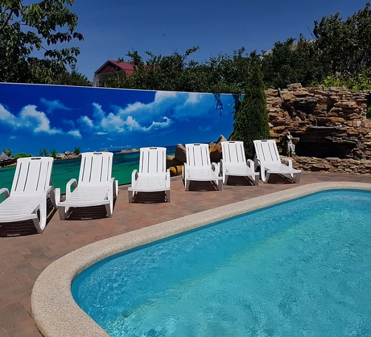 . Частный гостевой дом Белиссимо. Голубицкая . Частный гостевой дом Белиссимо. Голубицкая