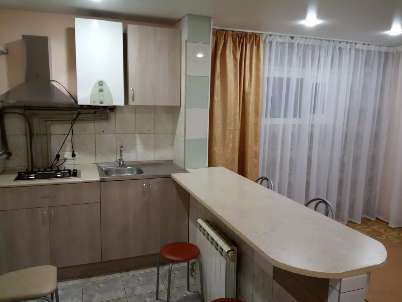 . Частный сектор 2х этажная квартира. Хоста