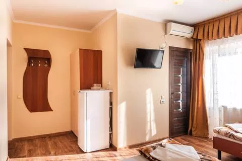 3 местный «стандарт» с балконом. Гостиница "СемьЯ". Лазаревское 3 местный «стандарт» с балконом. Гостиница "СемьЯ". Лазаревское