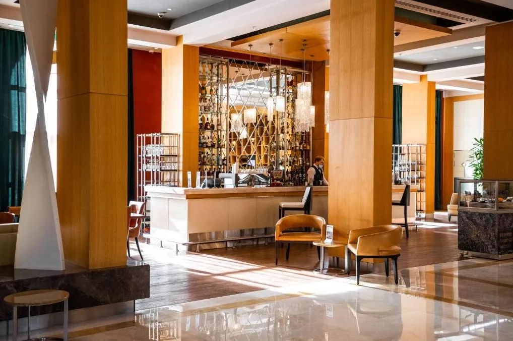 . Курортный отель Sochi Marriott Krasnaya Polyana . Красная Поляна