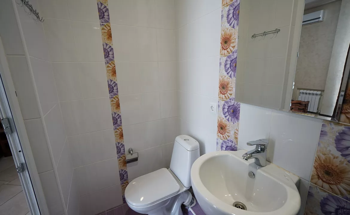 Номер на двоих с балконом . Гостевой дом Эвелина - Лазаревское. Лазаревское