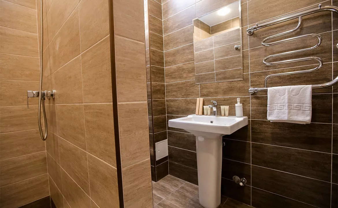 3-х местный номер-студио (с кухней). Апарт-отель «Близнецы». Адлер