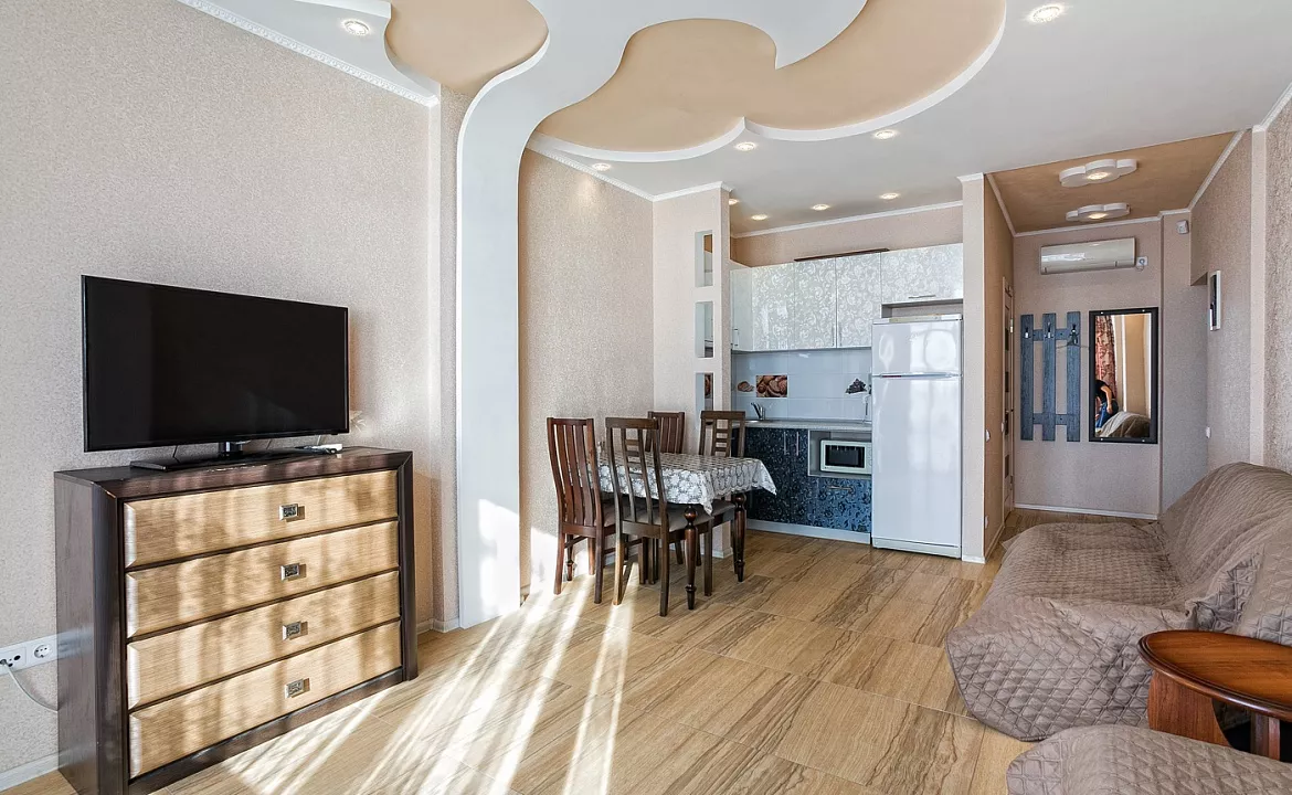 Квартира-студио №28. Квартира в многоквартирном доме Видовые апартаменты в Мисхоре. Кореиз Квартира-студио №28. Квартира в многоквартирном доме Видовые апартаменты в Мисхоре. Кореиз