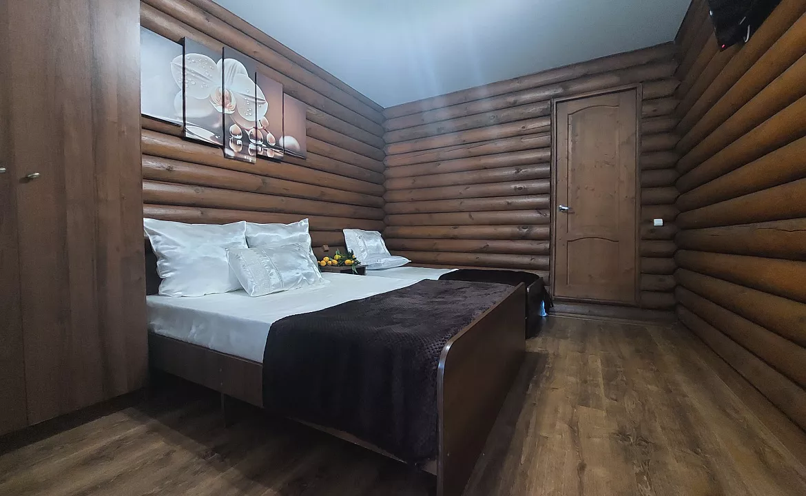 стандарт 3-хместный. Гостевой дом КАМЕЛИЯ. Пицунда