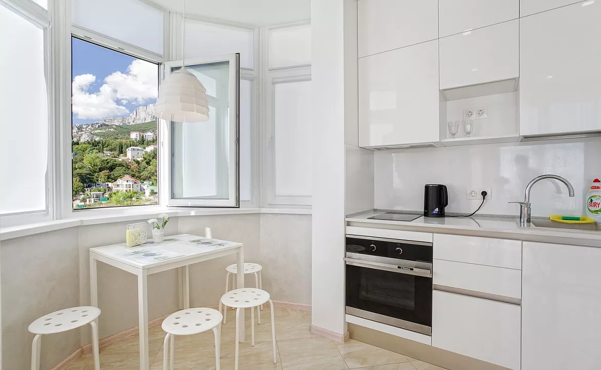 Квартира-студио №31. Квартира в многоквартирном доме Видовые апартаменты в Мисхоре. Кореиз Квартира-студио №31. Квартира в многоквартирном доме Видовые апартаменты в Мисхоре. Кореиз