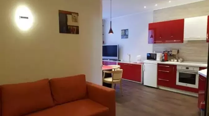 Апартаменты «Делюкс» однокомнатные. Апартаменты «Вершина». Домбай - апартаменты