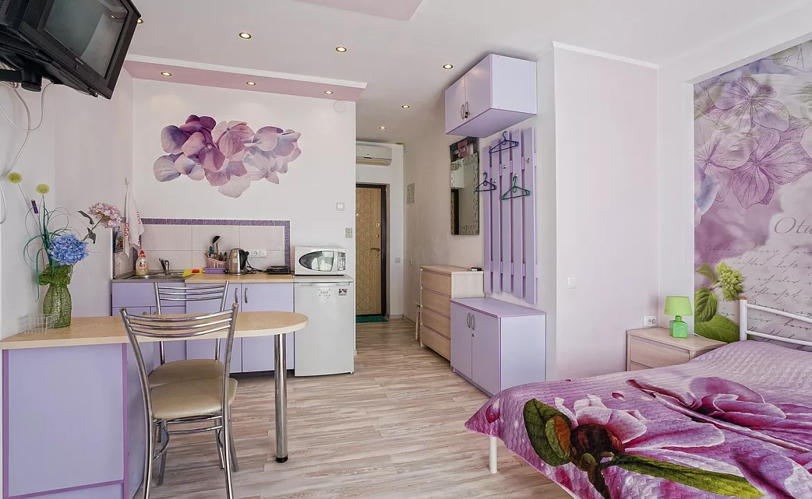 Квартира-студио №20. Квартира в многоквартирном доме Видовые апартаменты в Мисхоре. Кореиз Квартира-студио №20. Квартира в многоквартирном доме Видовые апартаменты в Мисхоре. Кореиз