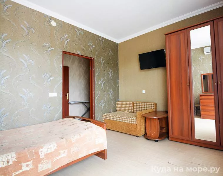 Номер с удобствами. Гостевой дом Все включено . Кудепста