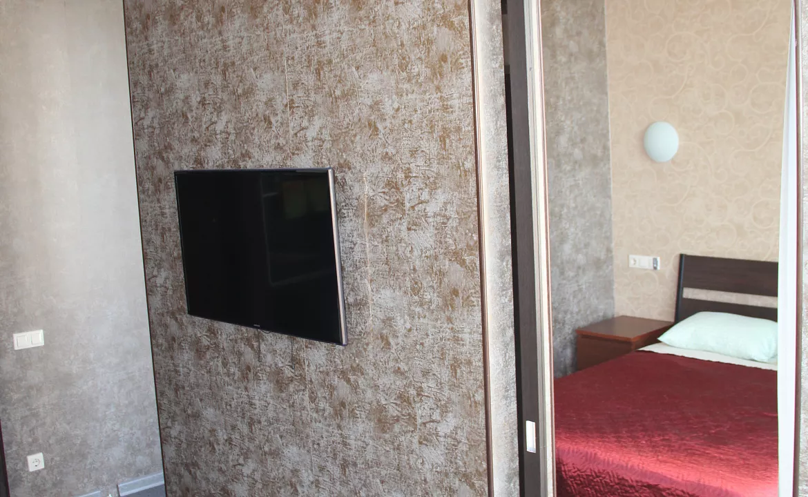 Люкс двухкомнатный с видом на море. Отель Апартаменты Волна. Сочи