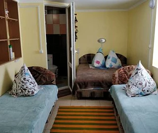 4-х местный Стандарт с миникухней. Гостевой дом «Алла-Роза». 