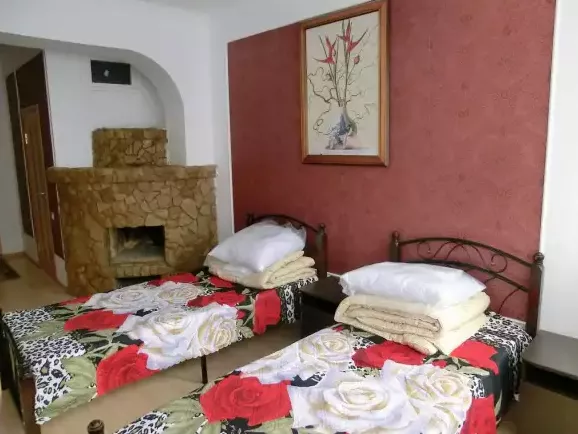 Стандартный двухместный. Гостиница «Айс Черри». Домбай-гостиницы