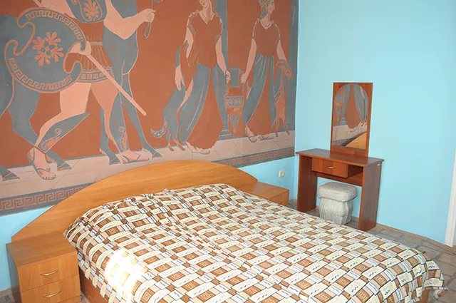 2-х комнатный номер корпус (кондиционер.ТВ.Х.Бойлер). Пансионат "Золотой берег". Береговое