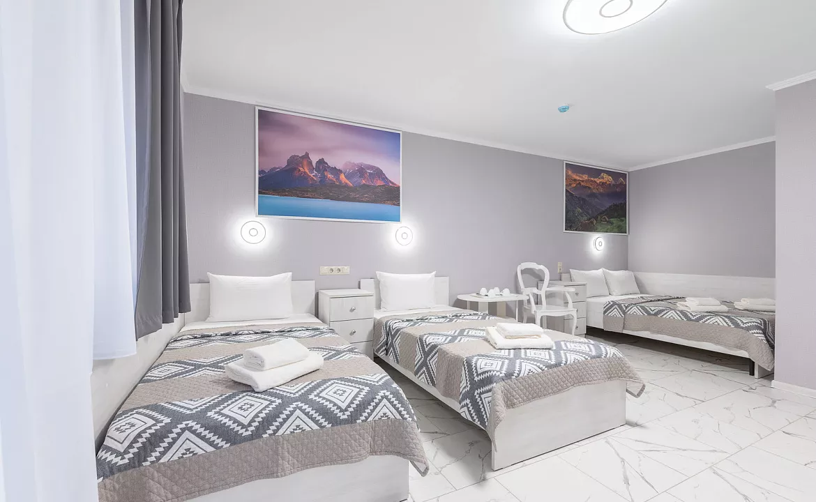 Апартаменты стандарт. Отель "Горная Кадриль". Красная Поляна